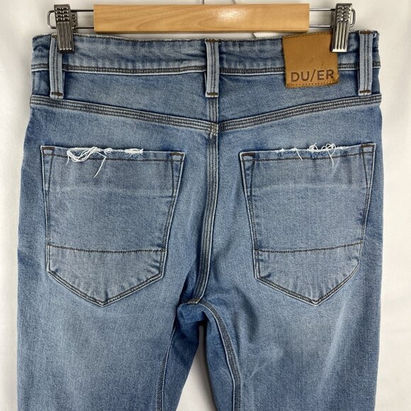 Duer L2X Stretchy Skinny Distressed Jeans Men's Size 30X32 - Picture 6 of 10